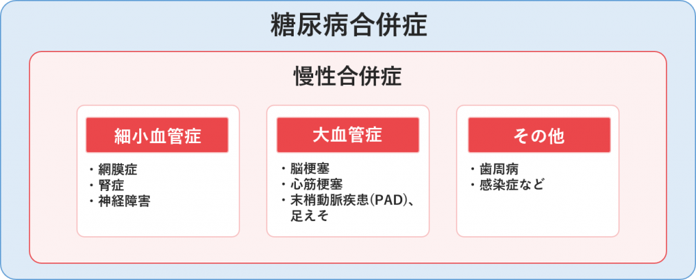 糖尿病と合併症について 糖尿病合併症と足について記載しています